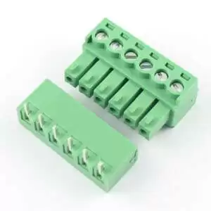 Pluggable Terminal Block 6 Pin Pitch 3.81mm