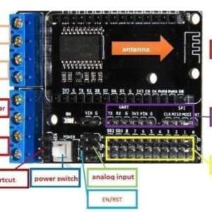 L293D Shield for NodeMCU ESP8266 - Image 2