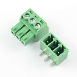 Pluggable Terminal Block 3 Pin Pitch 3.81mm