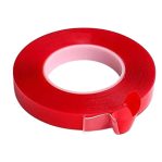 Transparent Double Face Tape 15mm (Red Cover)