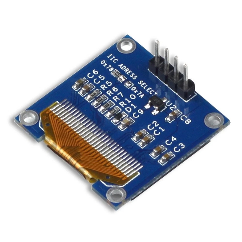 OLED Display I2C 4 Pin 0.96″- Yellow & Blue Characters - Image 2