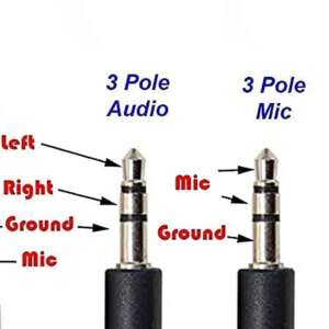 Audio Plug Male AUX 3.5mm 3-Pole TRS (Metal) - Image 5