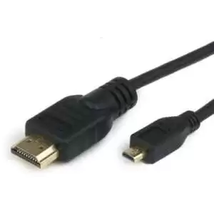 Micro HDMI Male to HDMI Male Cable For Raspberry Pi 4B - Image 2