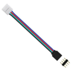Male-Female Connector Wire Cable 4 Pin for 5050/3528 RGB LED Light Strip
