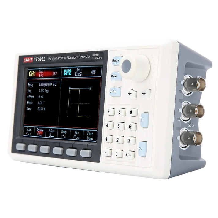 UNI-T UTG932E Function/Arbitrary Waveform Generator (30MHz) - Image 2