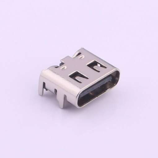 SMD USB Female Connectors Type-C 6 Pin - Image 3