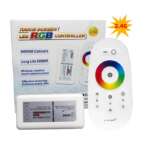 Touch Screen LED RGB Controller 2.4G 12-24VDC 6A
