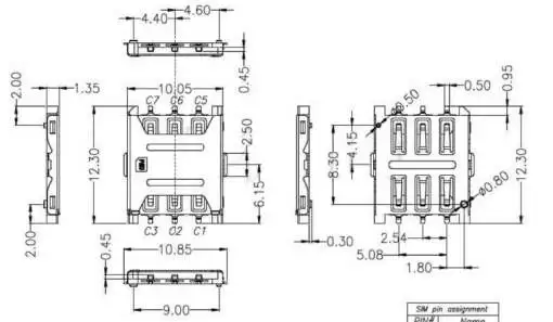 SMD Nano SIM Card Sockets Connectors - Image 5