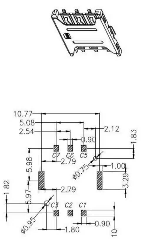 SMD Nano SIM Card Sockets Connectors - Image 4