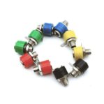 Female Short Banana Plug 4 mm,11 mm