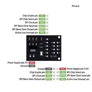 Adapter Board for NRF24L01 Wireless Module 3.3V - Image 4