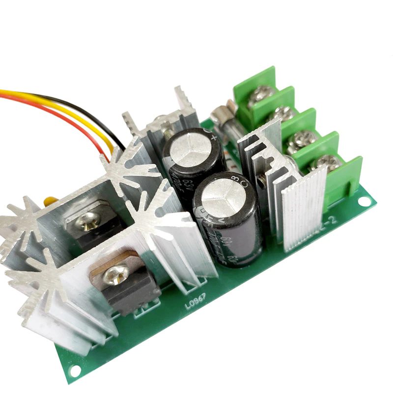 DC Motor Speed Controller Board Module (PWM, 48V 20A) - Image 3