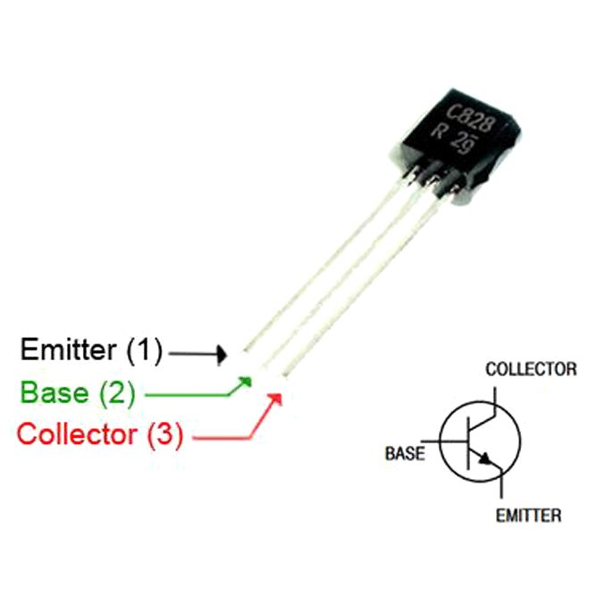 2SC828 NPN Transistor - Image 2