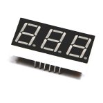 7-Segment Display 3 digit common cathode 0.56 Inch