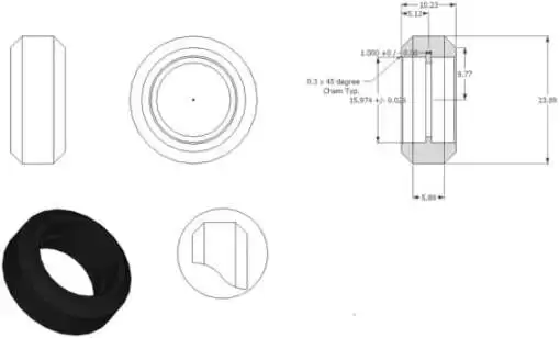 CNC Openbuild Wheel without Bearing - Image 4
