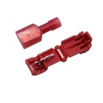 T Wire Connectors with Terminal Red (10PCS)