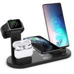 Multi-Function Wireless Charging Station Dock 4 in 1