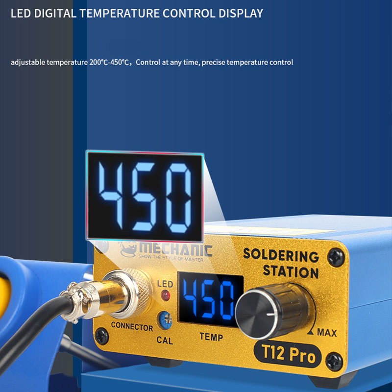Mechanic Digital Soldering Station T12 Pro - Image 2