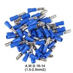 Bullet Shaped Male Insulating Joint Wire Connector MPD2-156 (5 PCS)