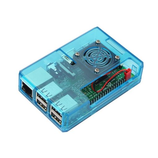 Raspberry Pi 3 Case Blue | Makers Electronics