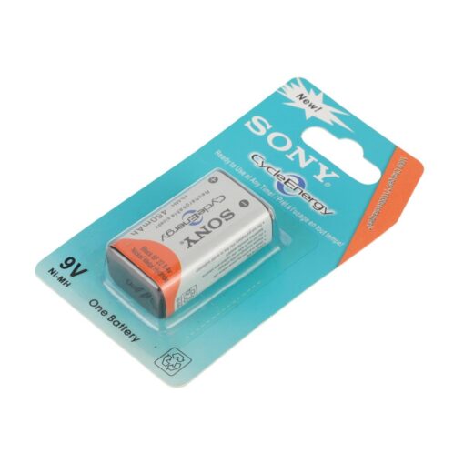 Sony Rechargeable NiMH Battery 9V 450mAh