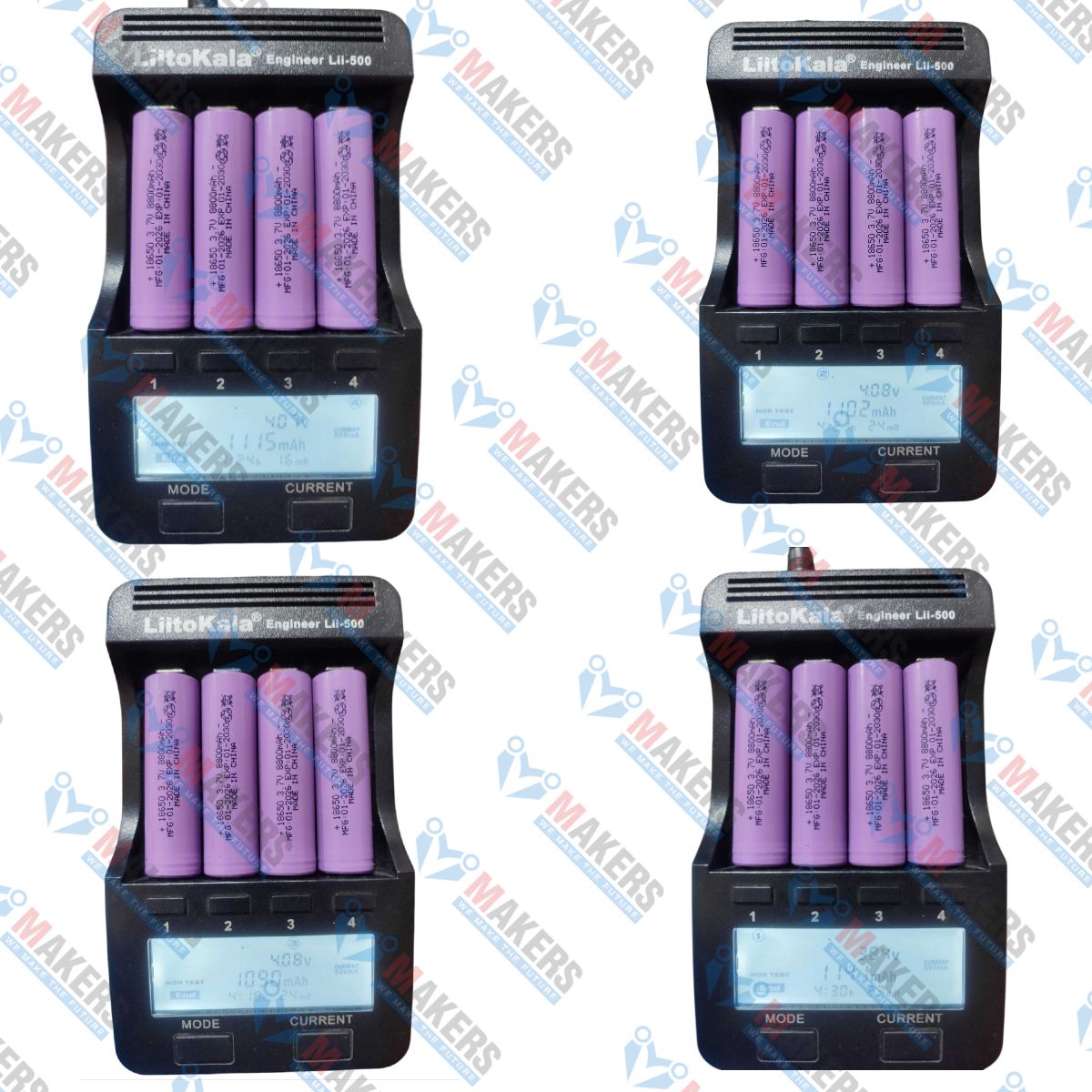 Li-ion Rechargeable Battery 18650 3.7V 1000mAh (New) - Image 2