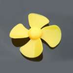 Plastic Propeller 4 Blades 40mm