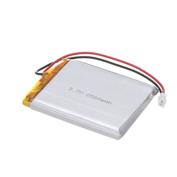 Lipo Battery Cell 3.7V 2500mAh with JST Connector (60x42x9mm)