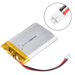 Lipo Battery Cell 3.7V 1500mAh with Connector (40x30x10mm)