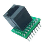 RJ45 To Pin Header Vertical-Plugging Breakout Board