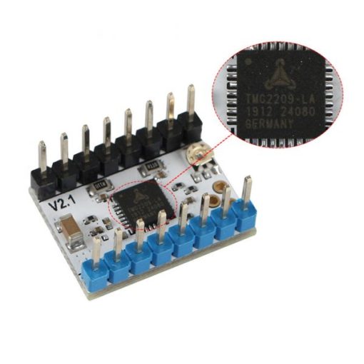 TMC2209 V2.1 Super Silent Stepper Motor Driver with Heat Sink - Image 3