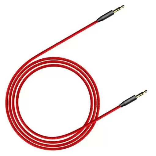 AUX Audio Cable 3.5mm (1M) Red - Image 5