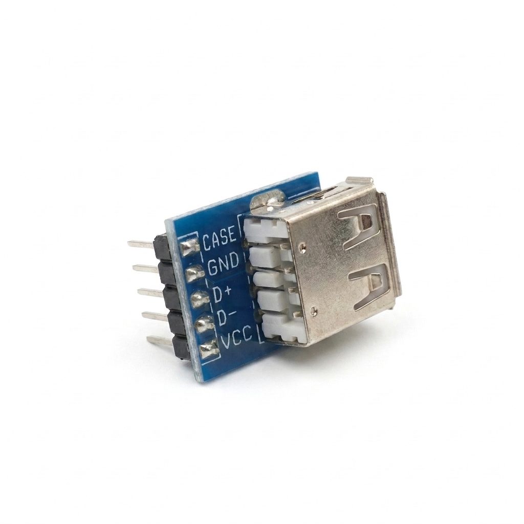 USB Type-A Female to Pin