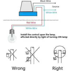 Photo Cell Light Control Switch DC 12V 10A - Image 4