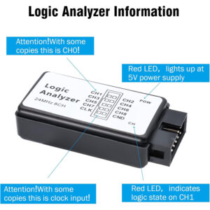 Logic Analyzer 8 Channel 24MHz - Image 2