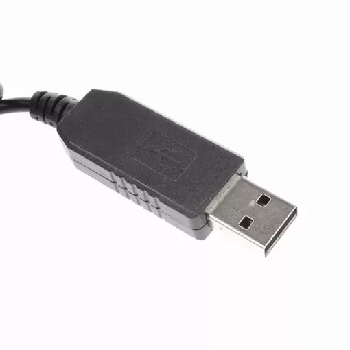 USB Power Cable to Male Adapter Jack 5.5x2.1mm 5V to 9V - Image 3
