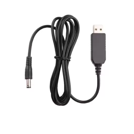 USB Power Cable to Male Adapter Jack 5.5x2.1mm 5V to 9V - Image 2