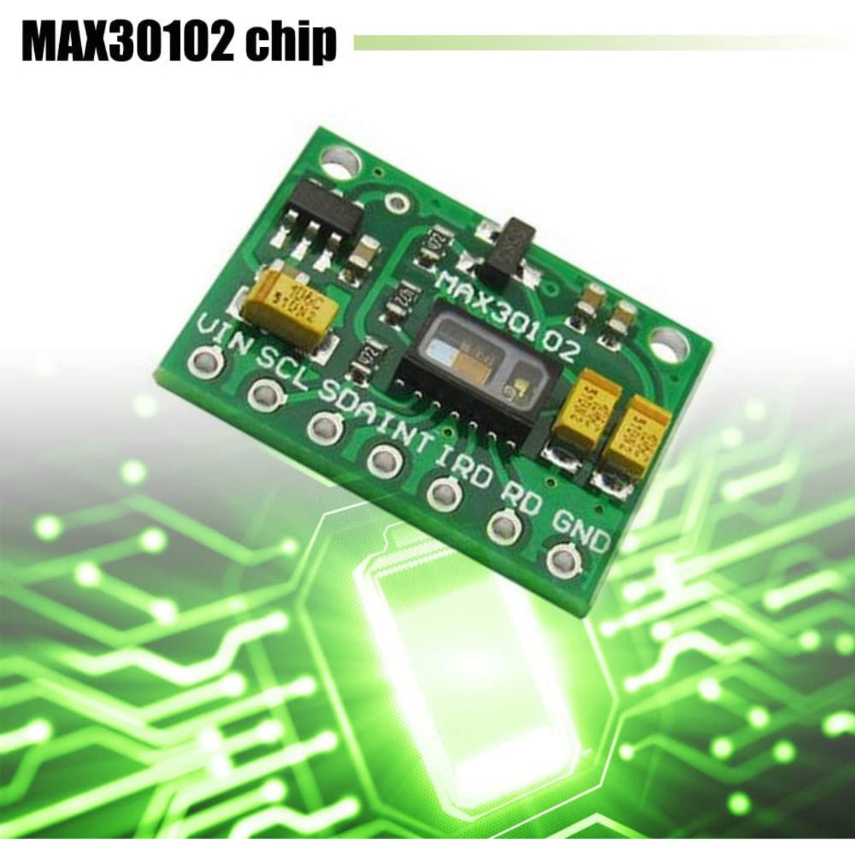 MAX30102 Heart Rate and Pulse Oximeter Sensor - Image 2