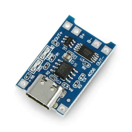 TP4056 TYPE-C Lithium Battery Charging Board Module 1A with Battery ...