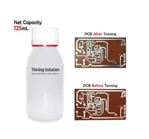 PCB Silver Tinning Solution (125mL) - Image 2