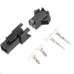 SM JST 2.54mm Male-Female Housing & Crimp Terminal Connector 2Pin