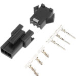 SM JST 2.54mm Male-Female Housing & Crimp Terminal Connector 3Pin
