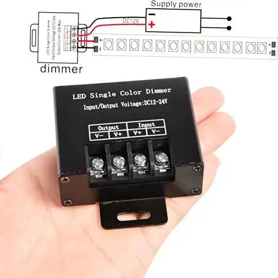RF LED Dimmer Controller 3 Key 12-24VDC 30A - Image 7
