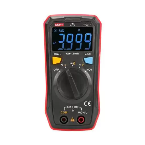 UT123T Pocket-sized Residential Multimeter