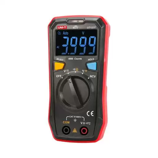 UT123T Pocket-sized Residential Multimeter - Image 2