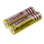 18650 UltraFire Rechargeable Li-ion Battery 3.7V , 5000mAh (2 Pcs)