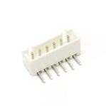 S6B-XH-A-1 JST XH Data Terminal Angle Male 6 Pin Connector Header 2.5mm