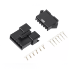 SM JST 2.54mm Male-Female Housing & Crimp Terminal Connector 6Pin