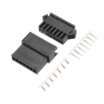 SM JST 2.54mm Male-Female Housing & Crimp Terminal Connector 7Pin