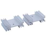 Aluminium White Heatsink 34x25x12mm For TO-247